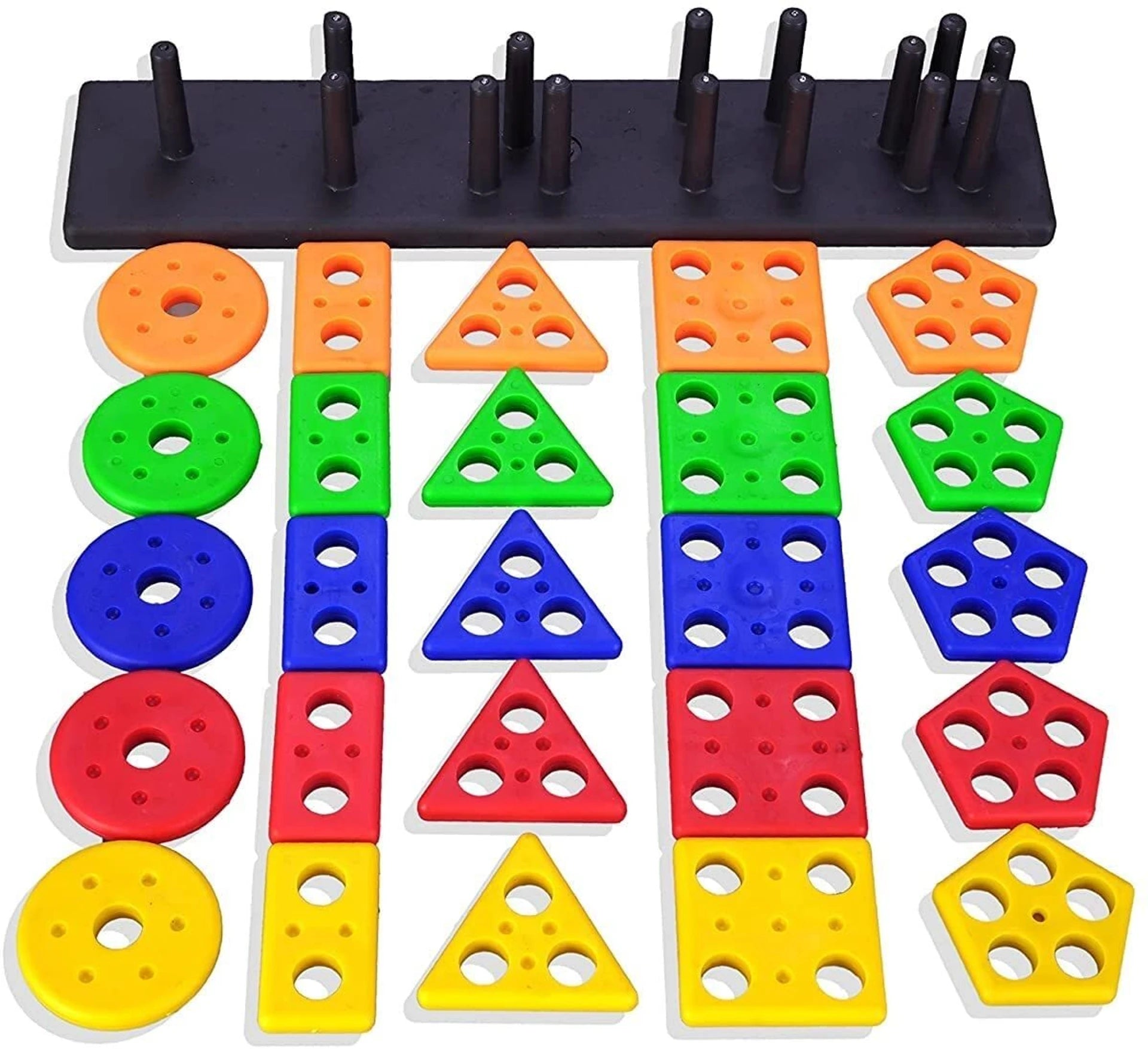 Smart Activity Learning & Educational Geometry Shape & Color Block Game For Kids