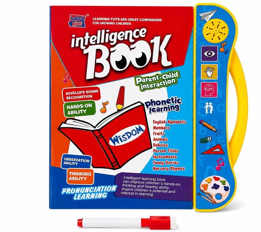 Intelligence Learning Book | Educational Electronic Activity Book for kids