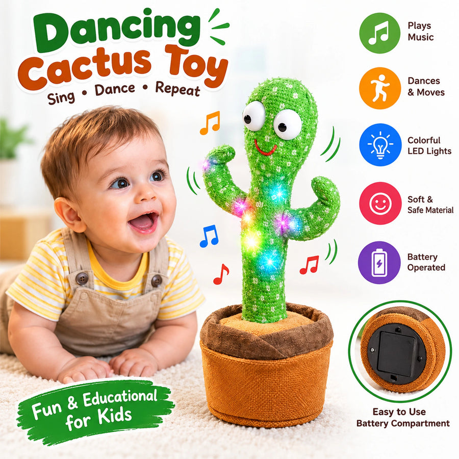 Dancing Cactus Musical Toy