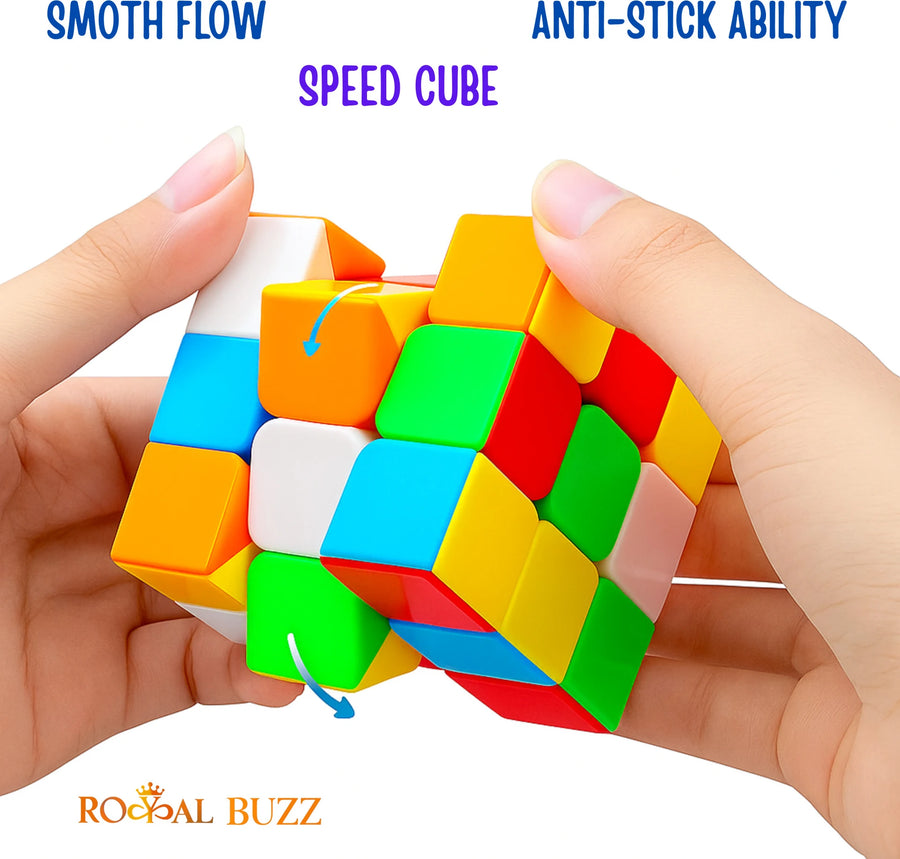 3x3 Magic Speed Cube Puzzle Toy for Cubers