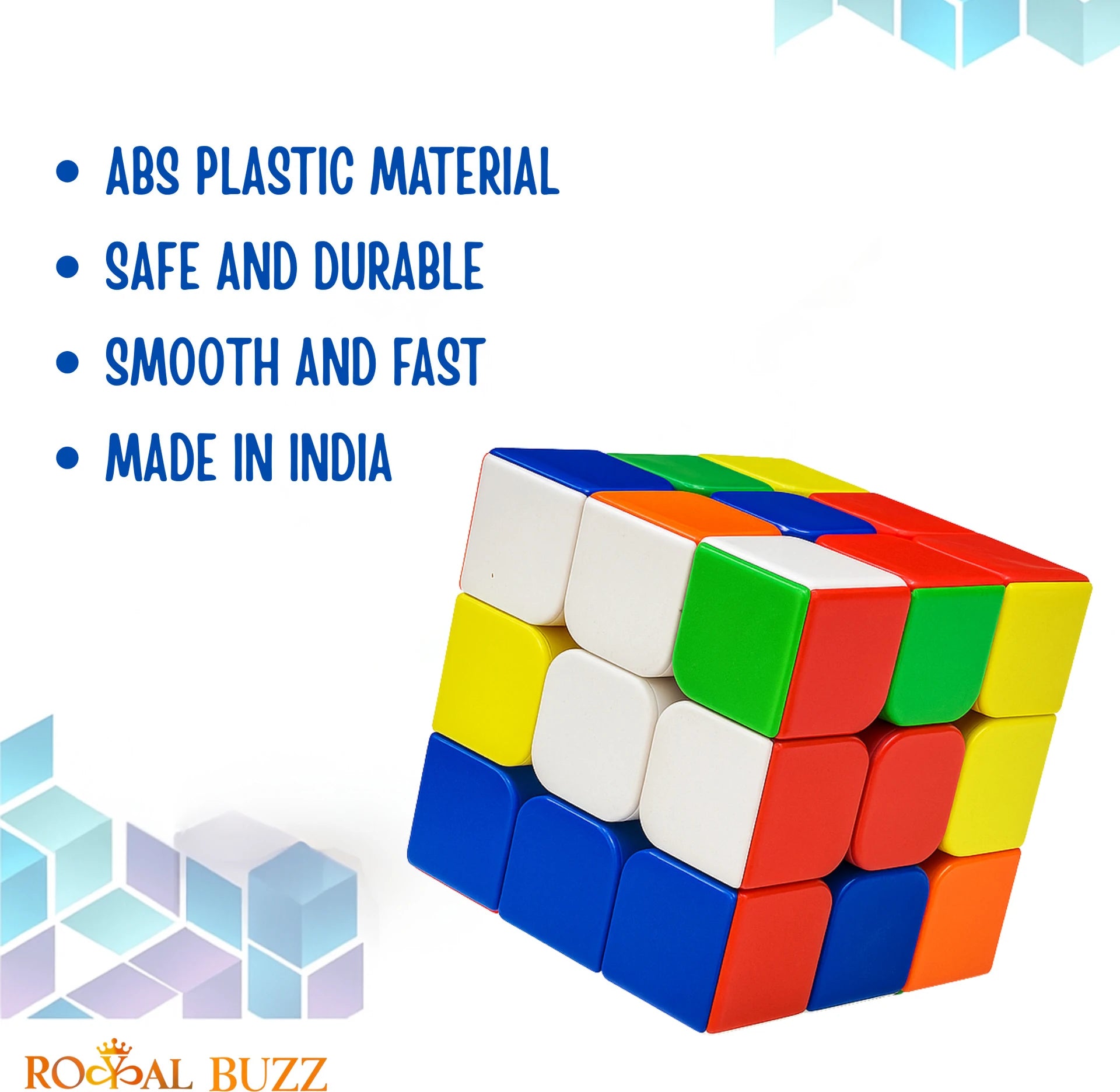 3x3 Magic Speed Cube Puzzle Toy for Cubers