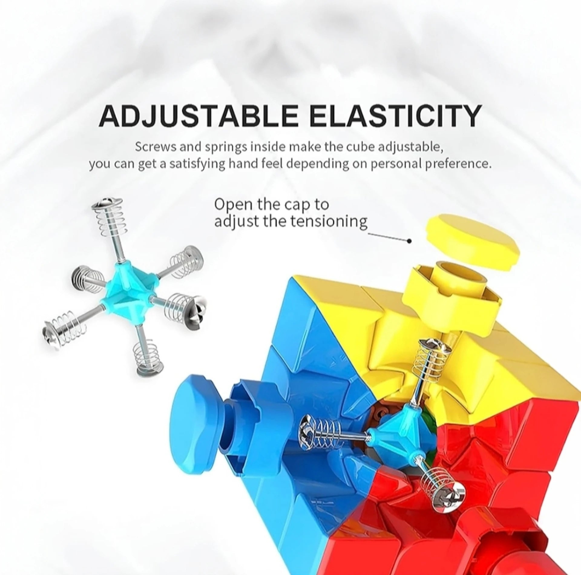 3x3 Magic Speed Cube Puzzle Toy for Cubers